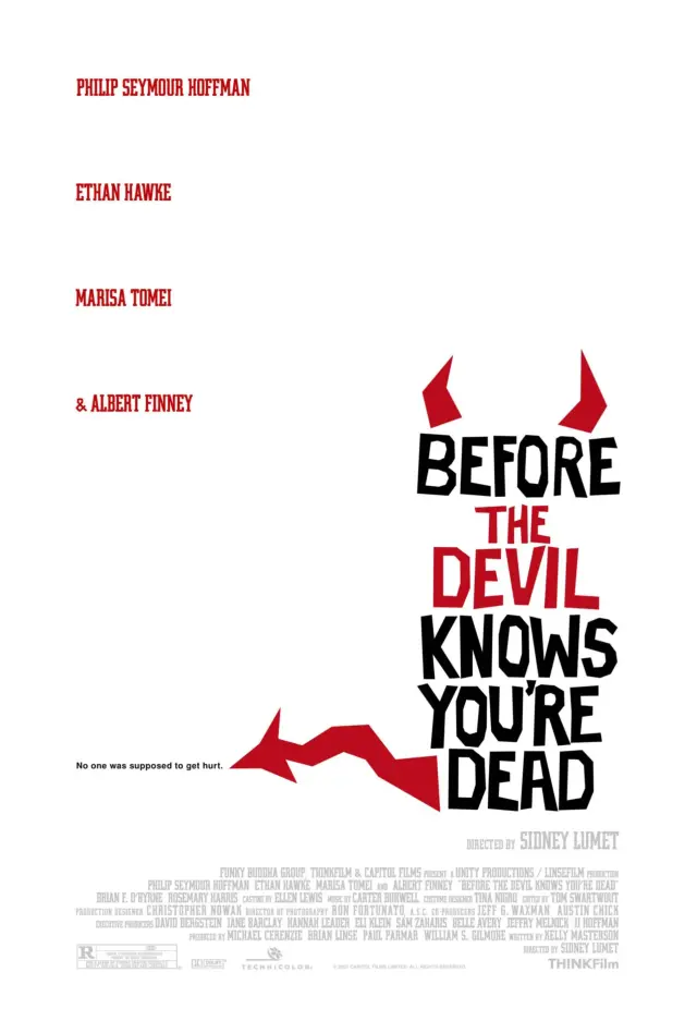 فیلم پیش از آنکه شیطان بفهمد مرده‌ای (Before the Devil Knows You're Dead) پوستر
