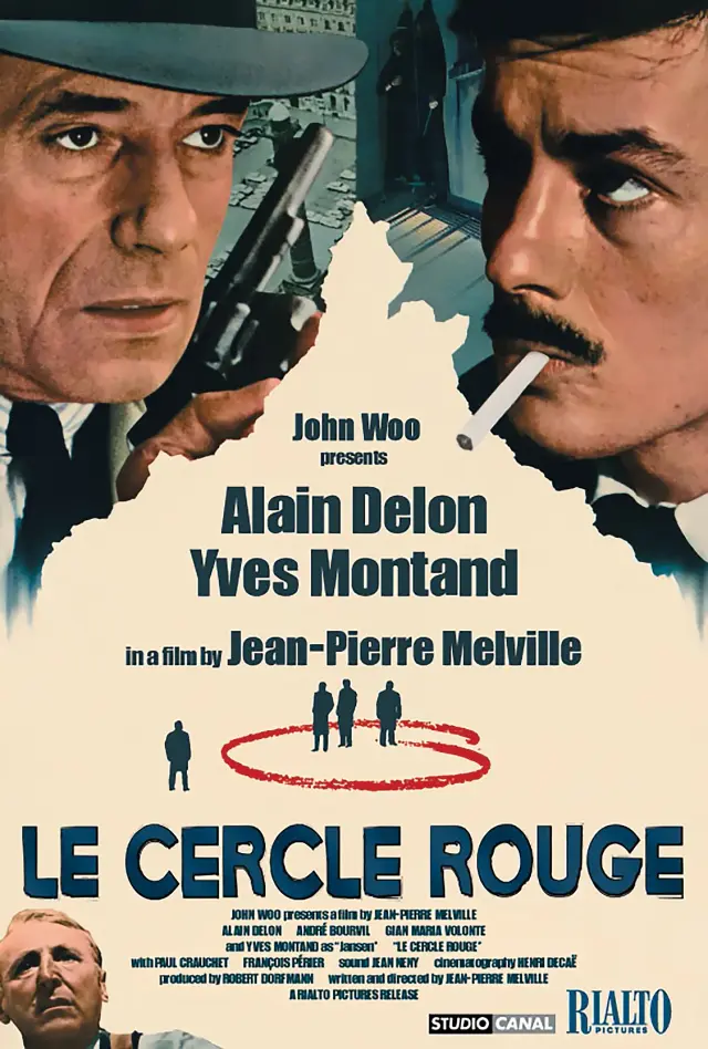 فیلم دایره سرخ (Le cercle rouge) پوستر