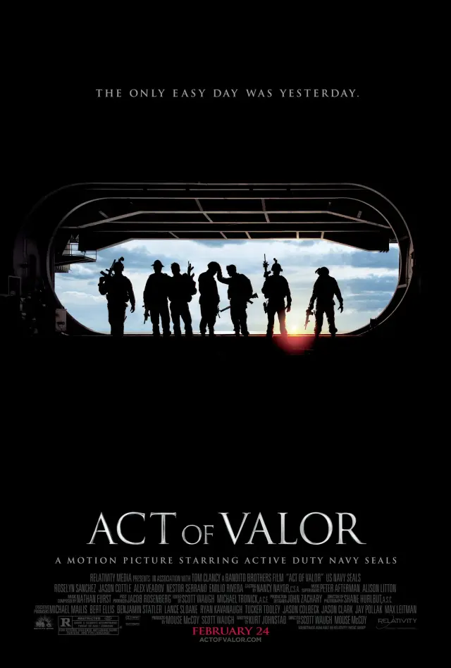 فیلم قانون شجاعت (Act of Valor) پوستر