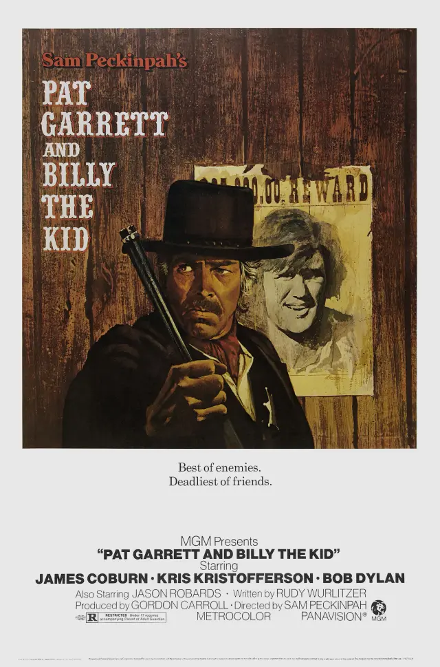 فیلم پت گرت و بیلی د کید (Pat Garrett & Billy the Kid) پوستر