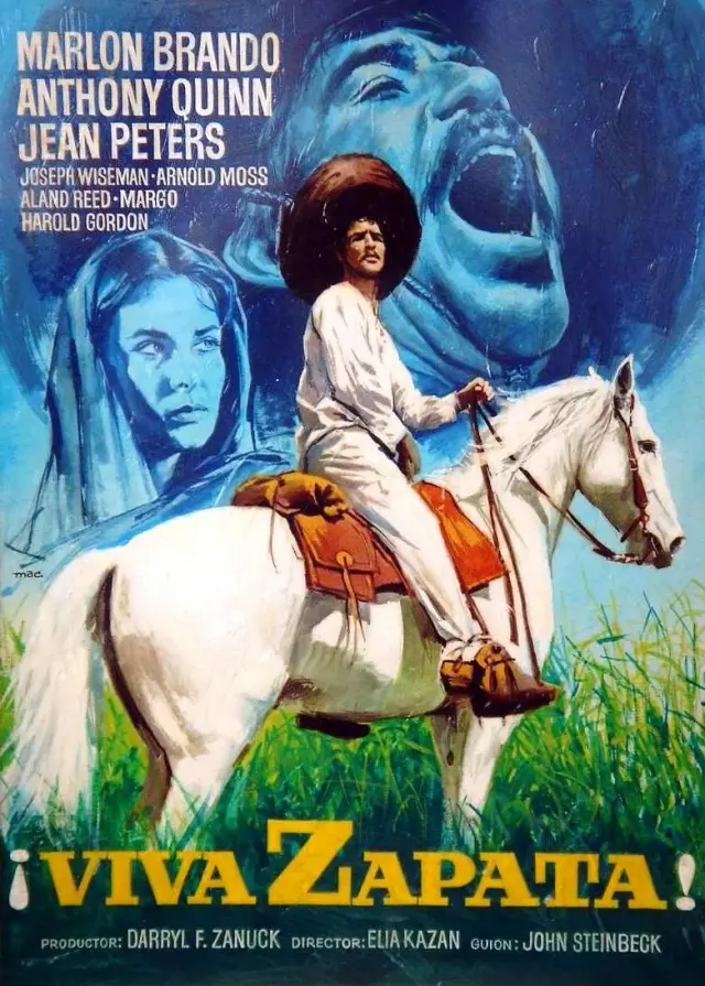 فیلم زنده‌ باد زاپاتا! (Viva Zapata!) پوستر
