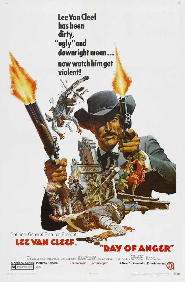 فیلم روز خشم 1967 (Day of Anger) پوستر