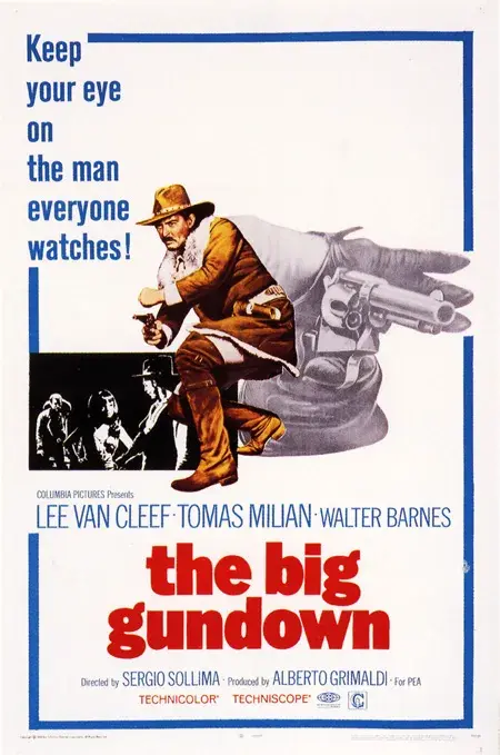 فیلم گانداون بزرگ (The Big Gundown) پوستر