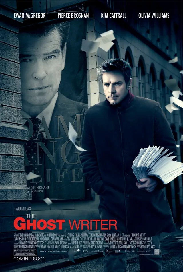 فیلم سایه‌ نویس (The Ghost Writer) پوستر