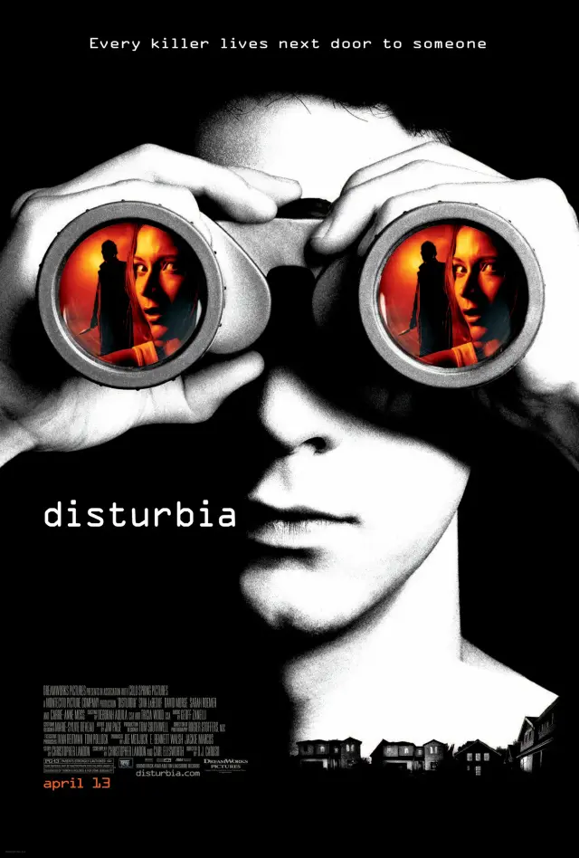 فیلم آشفته (Disturbia) پوستر
