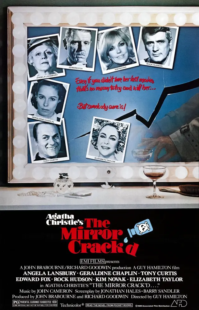 فیلم آینه ترک برداشت (The Mirror Crack'd) پوستر