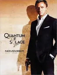 فیلم ذره ای آرامش (Quantum of Solace) پوستر