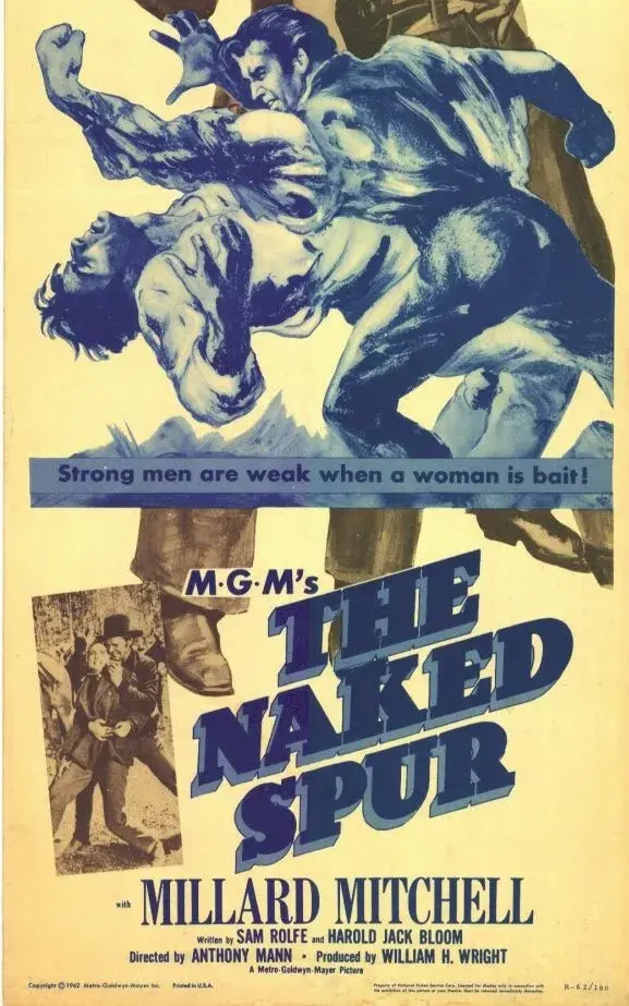 فیلم مهمیز برهنه (The Naked Spur) پوستر