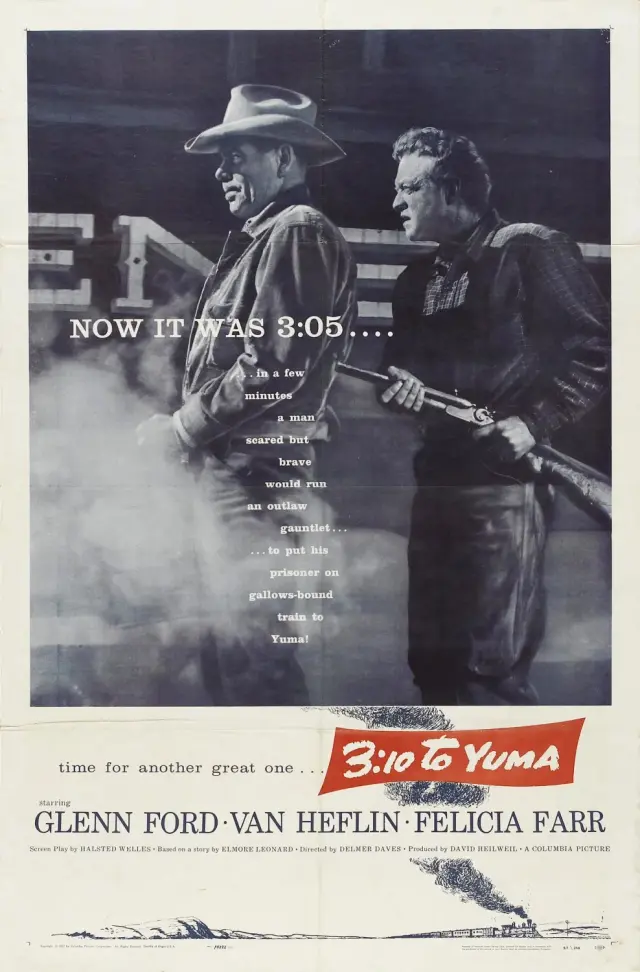 فیلم ۳:۱۰ به یوما 1957 (3:10 to Yuma) پوستر