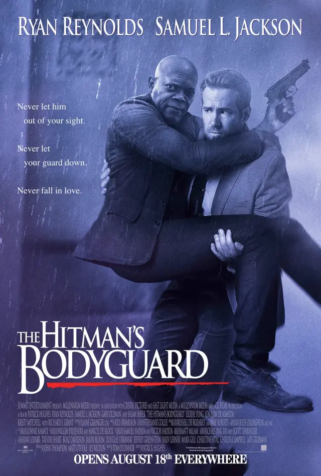 فیلم محافظ یک آدمکش (The Hitman's Bodyguard) پوستر