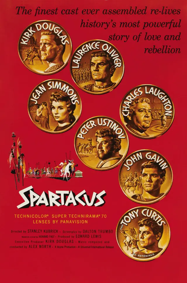 فیلم اسپارتاکوس 1960 (Spartacus) پوستر
