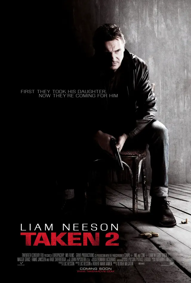 فیلم ربوده‌ شده ۲ (Taken 2) پوستر