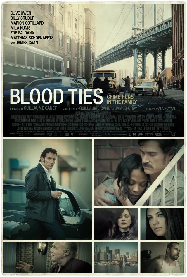فیلم پیوندهای خونی 2013 (Blood Ties) پوستر