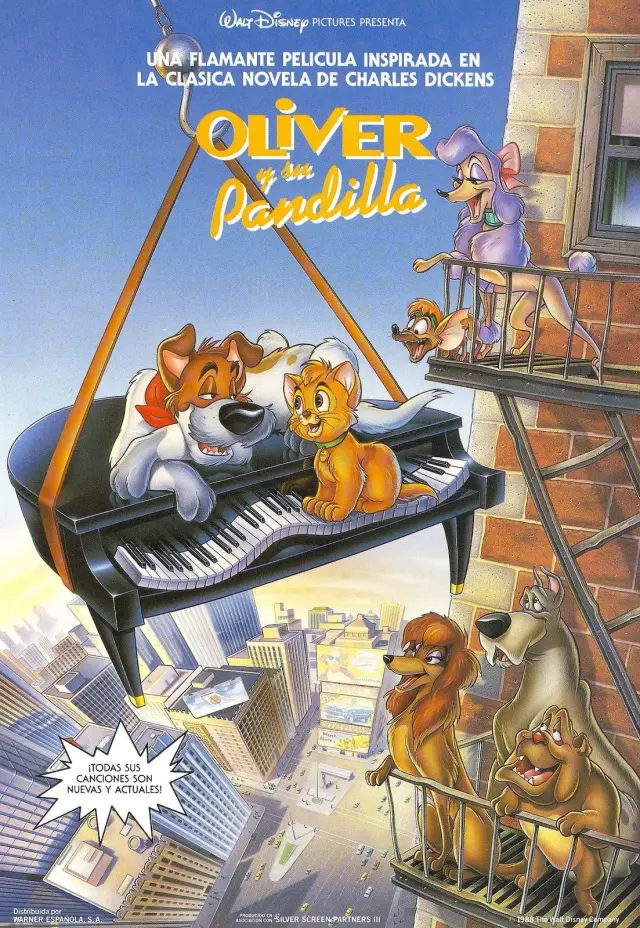 انیمیشن الیور و رفقا (Oliver & Company) پوستر