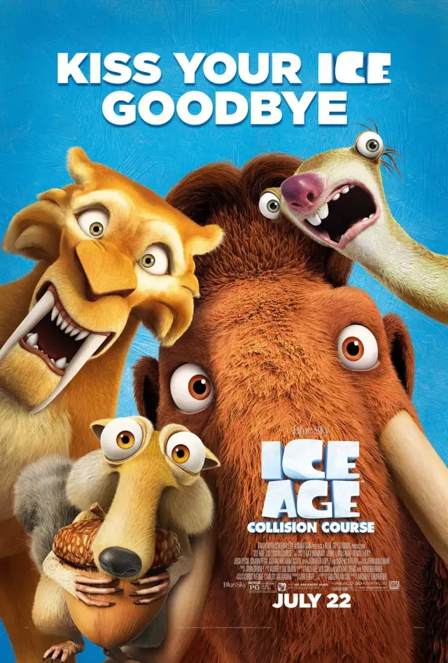 انیمیشن عصر یخبندان: دوره برخورد (Ice Age: Collision Course) پوستر