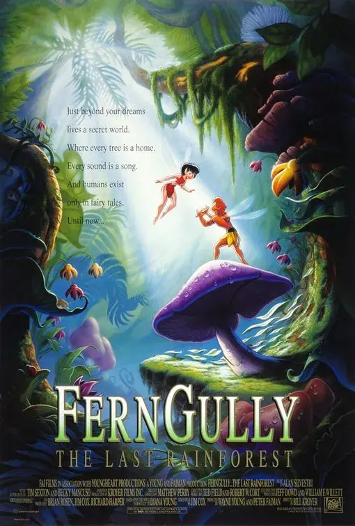 انیمیشن فرن‌ گالی: آخرین جنگل بارانی (FernGully: The Last Rainforest) پوستر
