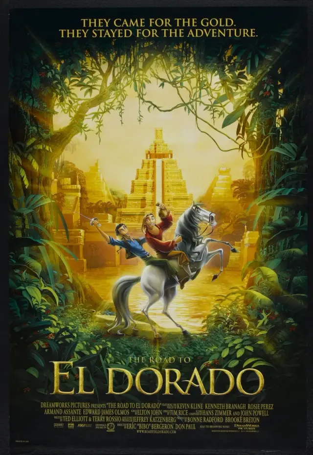 انیمیشن به سوی الدورادو (The Road to El Dorado) پوستر