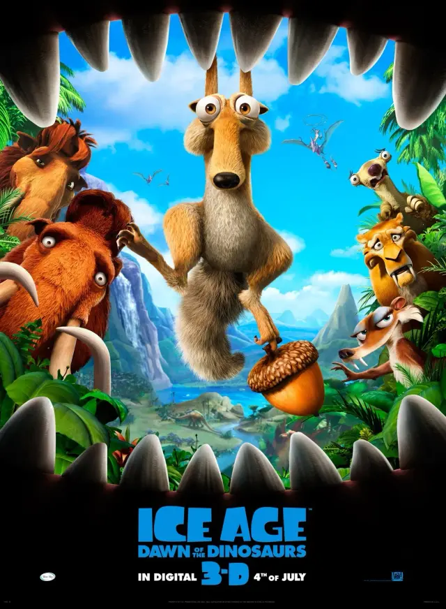 انیمیشن عصر یخبندان ۳: ظهور دایناسورها (Ice Age: Dawn of the Dinosaurs) پوستر