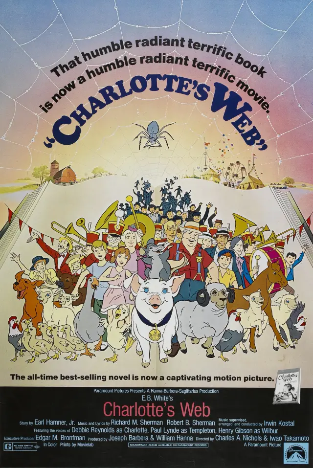 انیمیشن دنیای شارلوت (Charlotte's Web) پوستر