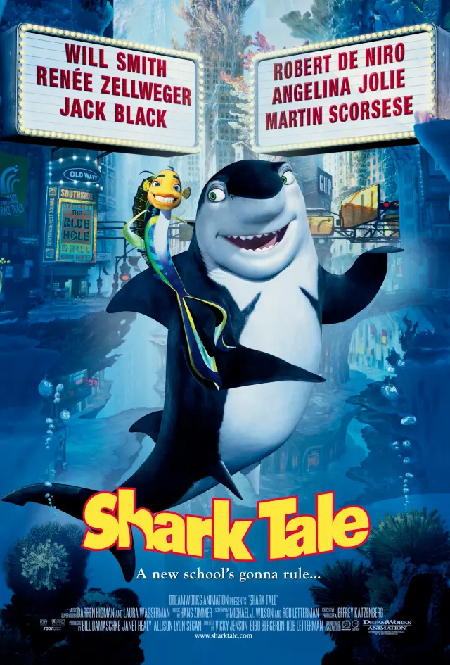 انیمیشن داستان کوسه (Shark Tale) پوستر