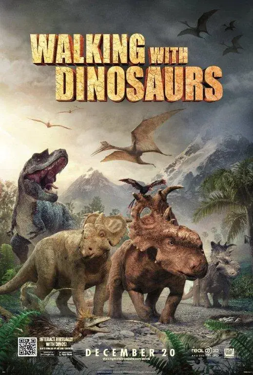 انیمیشن قدم زدن با دایناسورها (Walking with Dinosaurs 3D) پوستر