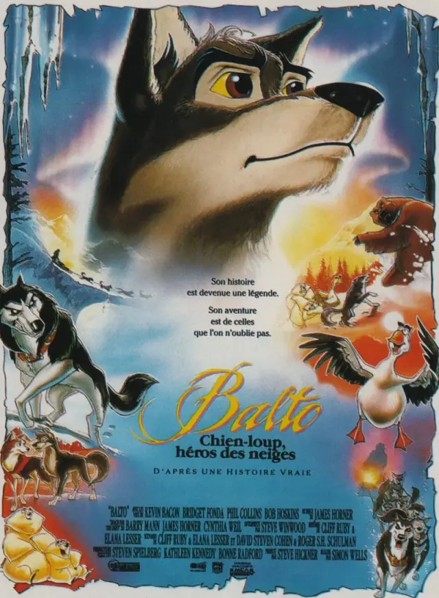 انیمیشن بالتو (Balto) پوستر