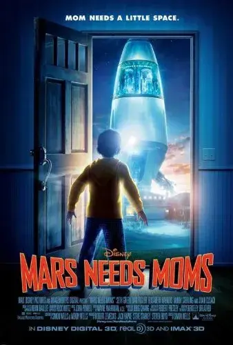 انیمیشن مریخ به مادر نیاز دارد (Mars Needs Moms) پوستر