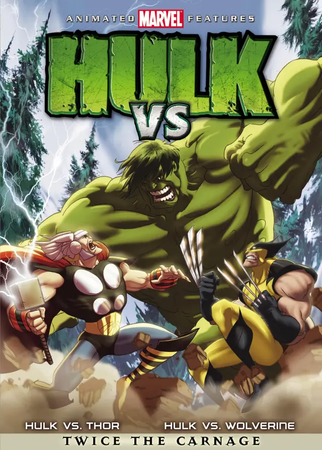 انیمیشن هالک در برابر ولورین و ثور (Hulk Vs.) پوستر