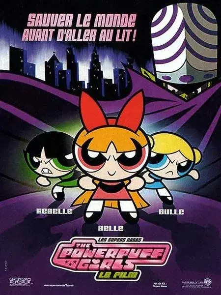 انیمیشن دختران نیرومند 2002 (The Powerpuff Girls Movie) پوستر