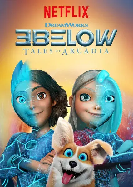 انیمیشن سه فراری: داستان های آرکیدیا (3Below: Tales of Arcadia) پوستر