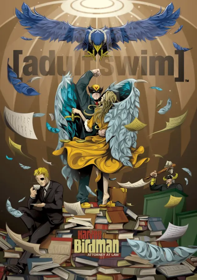 انیمیشن هاروی بردمن، وکیل دادگستری (Harvey Birdman, Attorney at Law) پوستر