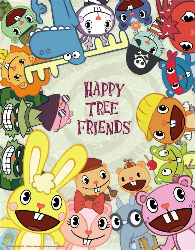 انیمیشن دوستان شاد درختی (Happy Tree Friends) پوستر