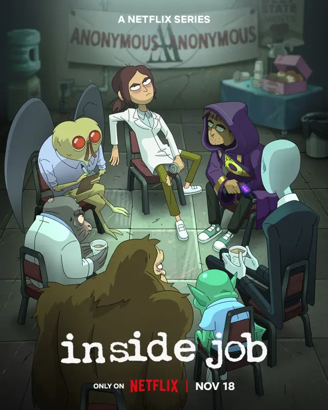 انیمیشن شغل داخلی (Inside Job) پوستر