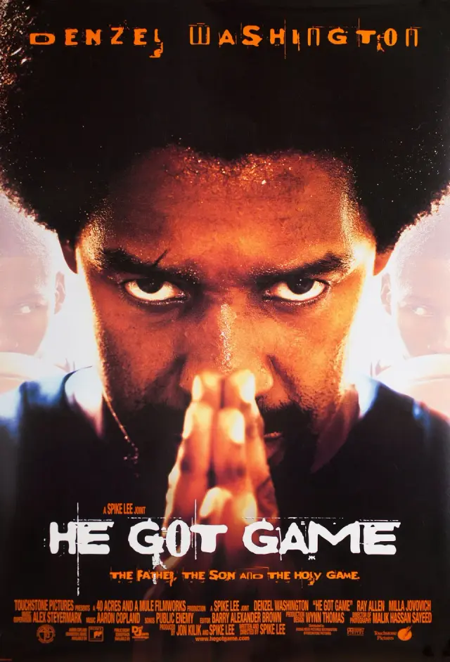 فیلم او بازی را برد (He Got Game) پوستر