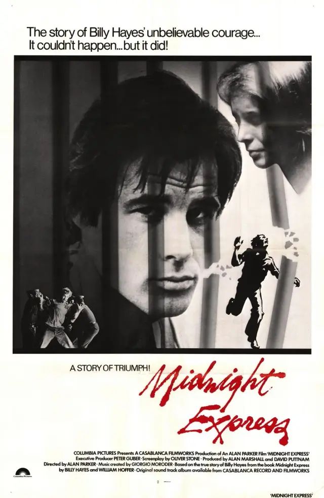 فیلم قطار سریع السیر نیمه شب (Midnight Express) پوستر