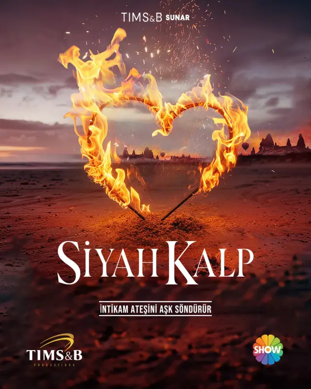 سریال سنگدل | قلب سیاه  (Siyah Kalp) پوستر