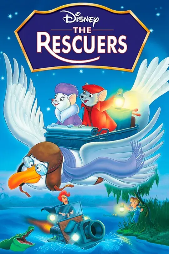 انیمیشن نجات‌ دهندگان (The Rescuers) پوستر