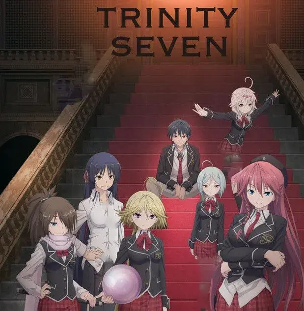 انیمه ترینیتی هفت (Trinity Seven) پوستر