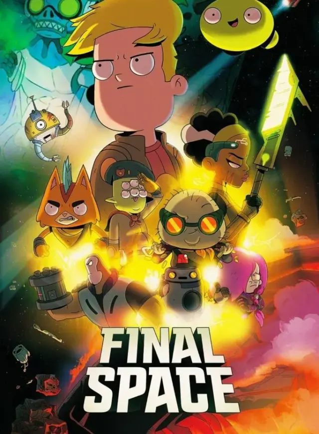 انیمیشن ته دنیا (Final Space) پوستر