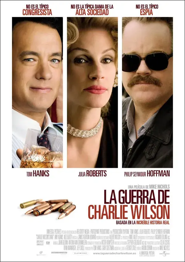 فیلم جنگ چارلی ویلسون (Charlie Wilson's War) پوستر