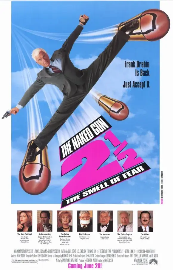 فیلم سلاح عریان دو و یک دوم: بوی ترس (The Naked Gun 2½: The Smell of Fear) پوستر