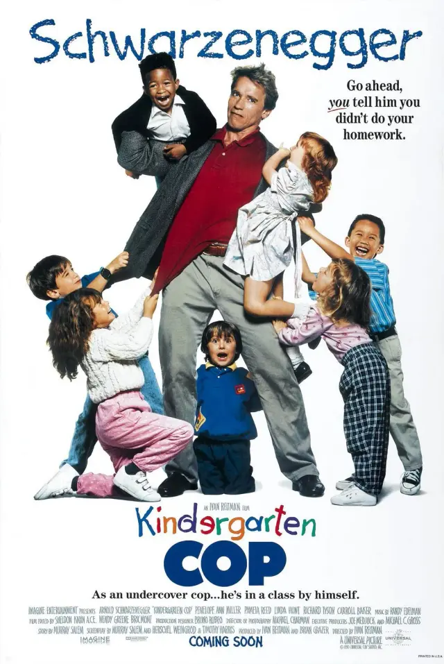 فیلم پلیس کودکستان (Kindergarten Cop) پوستر