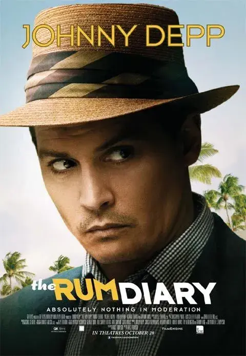 فیلم خاطرات روزانه رام (The Rum Diary) پوستر