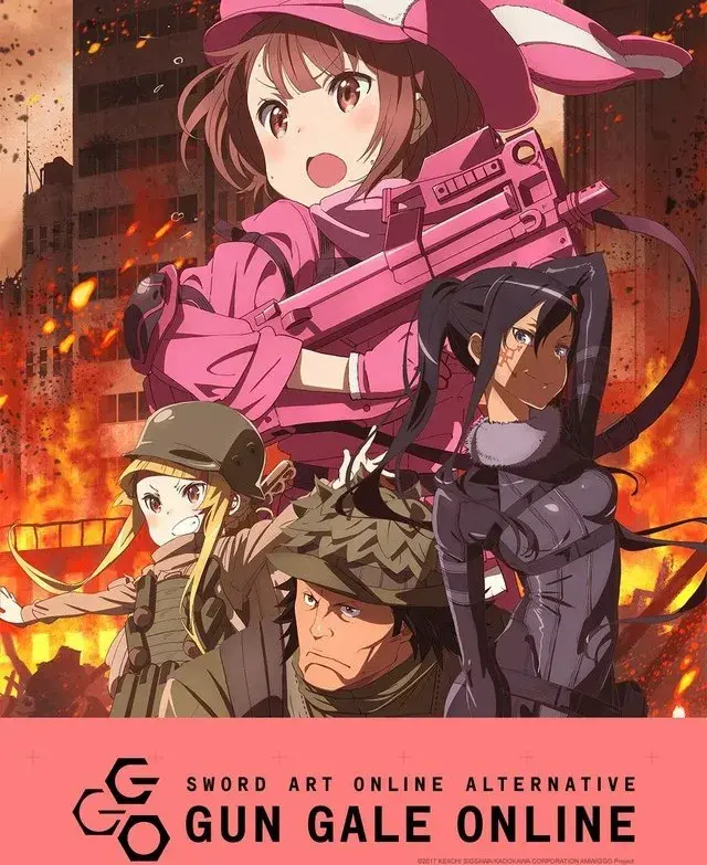 انیمه هنر شمشیرزنی آنلاین جایگزین: گان گیل آنلاین (Sword Art Online Alternative: Gun Gale Online) پوستر