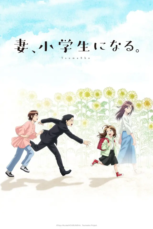 انیمه تسوماشو: اگر همسرم دانش آموز دبستان شود (TsumaSho: If My Wife Becomes an Elementary School Student.) پوستر