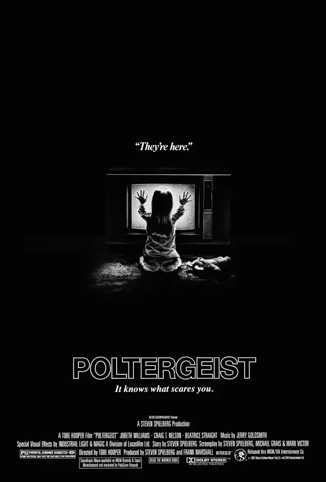 فیلم ارواح خبیثه 1982 (Poltergeist) پوستر