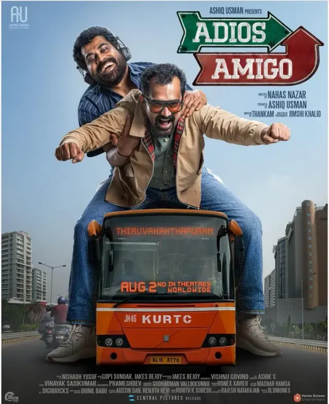 فیلم خداحافظ رفیق 2024 (Adios Amigo) پوستر