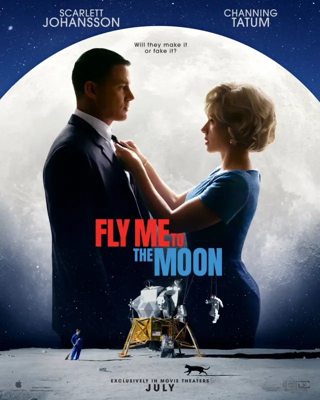 فیلم منو به ماه ببر (Fly Me to the Moon) پوستر