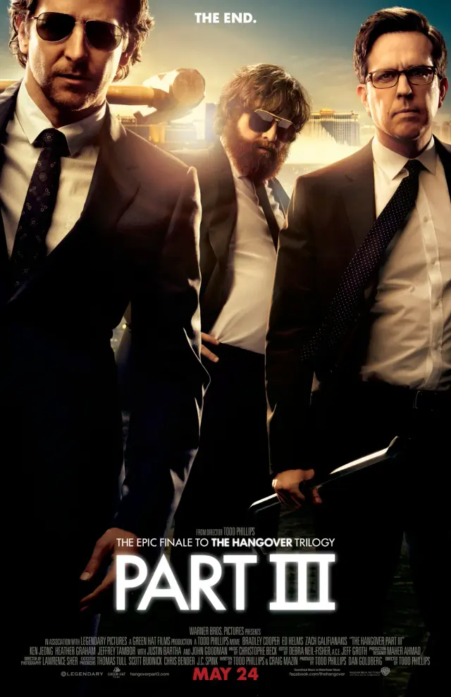 فیلم خماری: قسمت سوم (The Hangover Part III) پوستر