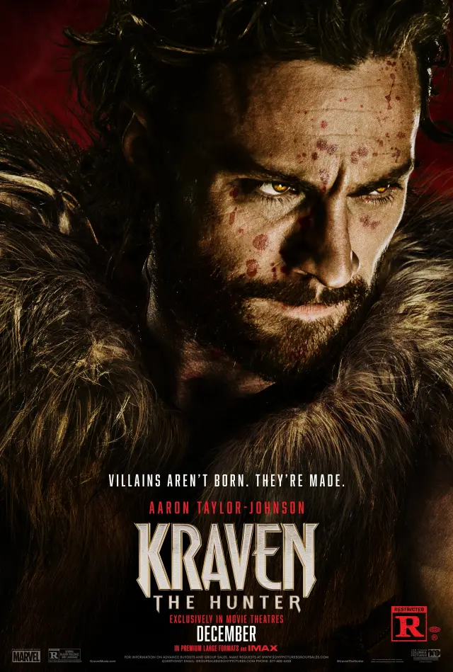 فیلم کریون شکارچی (Kraven the Hunter) پوستر